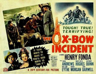 16mm Feature Film: The Ox - Bow Incident (1942) Western - Henry Fonda