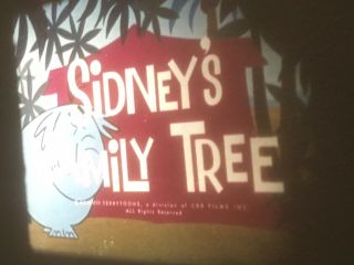 16mm Sidney The Elephant Sidney’s Family Tree 1958 Terrytoon Sound Cartoon 200’