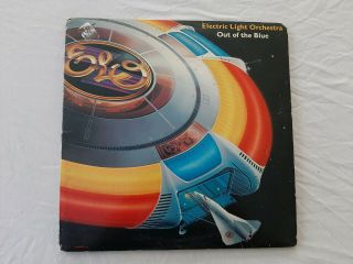 E.  L.  O Electric Light Orchestra Out Of The Blue 1977 Lp Vinyl Poster Jtla - 823 - L2