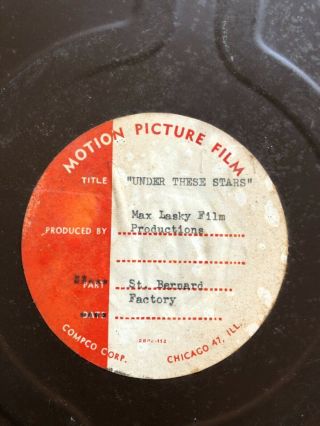 1940’s 16mm Color Film Proctor & Gamble “under The Stars” St.  Bernard Factory