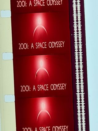2001: A Space Odyssey 1968 16mm Feature Film In Scope.  Stanley Kubrick.