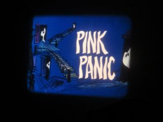 16mm Sound The Pink Panther " Pink Panic " Like Lpp Print 400 