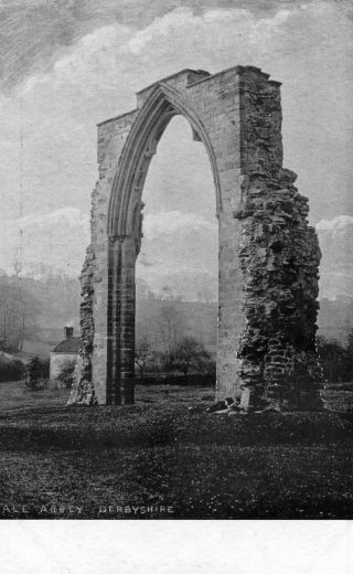 Dale Abbey,  Derbyshire \\ Vintage Postcard