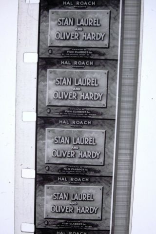 16mm Movie Film,  Film Classics,  Laurel And Hardy,  Perfect Day,  Hg86