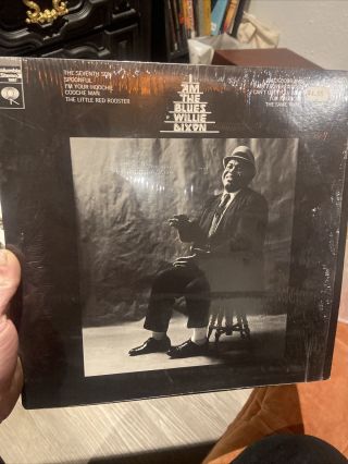 Willie Dixon “i Am The Blues” Vinyl Record.  Reissue.  Vg,  In Shrink Wrap.