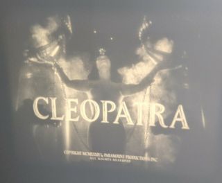 16mm Feature Film - Cleopatra (1934) Claudette Colbert Cecil B.  Demille