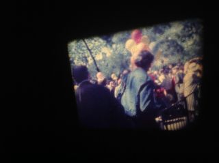 1973 Nyc Central Park Zoo Gorilla B - Dayvintage Origina Home Movie 16mm Film 100 "