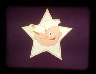 Popeye " Gem Jam " (king Features 1960) 16mm Cartoon