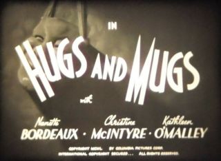 16mm Three Stooges: Hugs And Mugs (1950) W/shemp Dames Jewels Springs