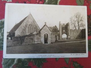 Vintage C1920s Farleigh Castle Real Photo Postcard
