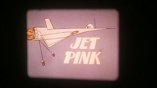 THE PINK PANTHER (1967) Jet Pink 16mm short cartoon color 2