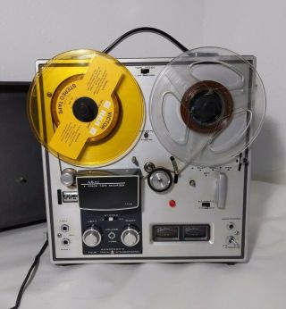 Vintage Akai 1710 4 Track Reel To Reel Recorder Player Deck Japan
