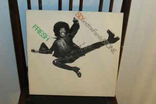 Sly And The Family Stone Vinyl Lp " Fresh " Pre - Owned