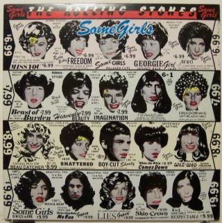 The Rolling Stones - Some Girls - 1978 Lp Vinyl Record