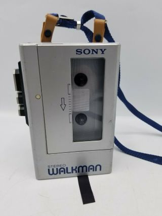 1983 Sony Walkman Wm - 4 Stereo Casette Player Vintage Made In Korea