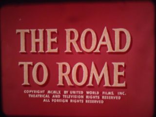 16mm The Road To Rome Castle Films Sound 400 
