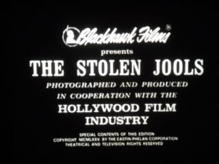 16mm Film: " The Stolen Jools " (blackhawk,  Ex - Nmint)