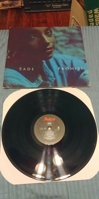 Sade {promise} Vinyl Lp Portrait 1985 Record Fr 40263 Album