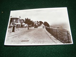 Vintage Postcard Cottage On The Cliff Sandown Isle Of Wight Rp