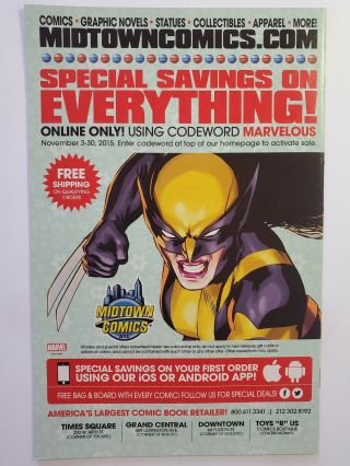 ALL - WOLVERINE 2 (NM) 2016 LAURA KINNEY as WOLVERINE TOM TAYLOR STORY 2