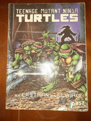 First Graphic Novel Teenage Mutant Ninja Turtles Book