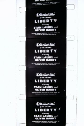 16mm,  Blackhawk Films,  Laurel & Hardy,  Liberty,  Hg48