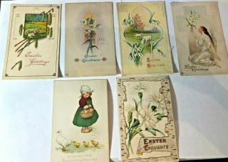 Vintage Easter Postcards From Early 1900 