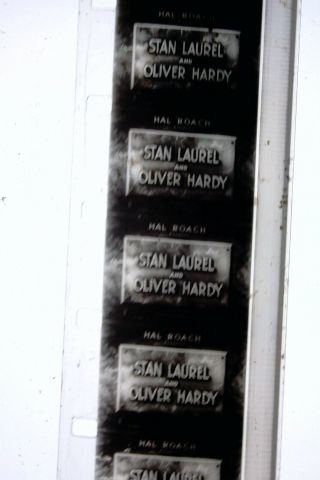 16mm Movie Film,  Laurel And Hardy,  The Music Box,  Hg70