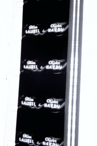 16mm Movie Film,  Laurel And Hardy,  The Flying Dueces,  Hg74