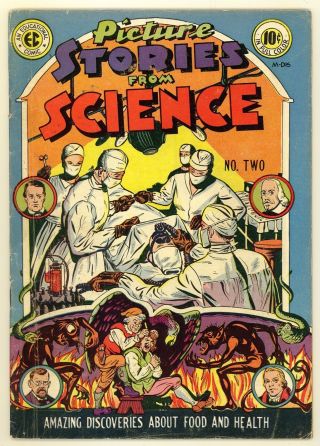 Picture Stories From Science 2 (1947) Vg 4.  0 Educational Comic Ec Comics