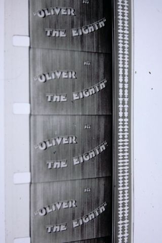 16mm Movie Film,  Library Films,  Laurel And Hardy,  Oliver The Eighth,  Hg82