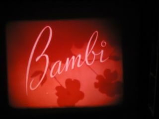 16mm Bambi Hardie Albright Stan Alexander Bobette Audrey 1942 Walt Disney