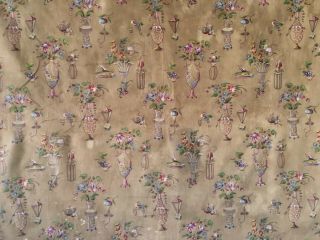 Rare Early 19th C.  French Cotton Chinoise Fabric (2909) 2