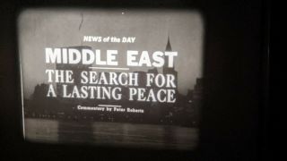 Vintage 16mm News Of The World Newsreel - 1967 - Royal Family,  Middle East Conf