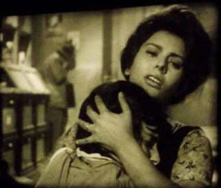 16mm Feature " Two Women " Vittorio De Sica Sophia Loren Beauty