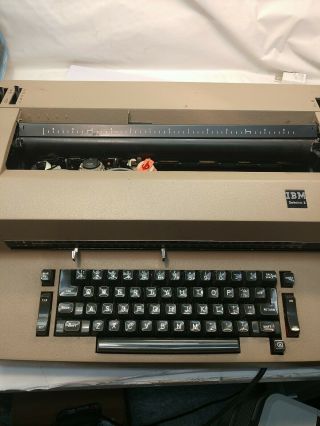 Ibm Correcting Selectric Ii Electric Typewriter Vintage,  &