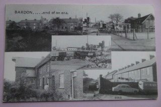 Vintage Postcard,  Bardon,  End Of An Era,