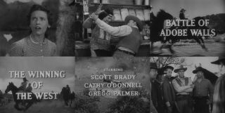16mm Film Tv Winning Of The West " Battle Of Adobe Walls " (1957) Unsold Pilot Pd