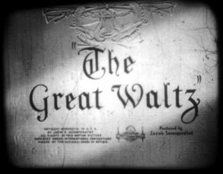 16mm Feature The Great Waltz,  Mgm 1938