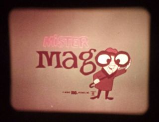 Mr.  Magoo " Short Order Magoo " (upa 1960) 16mm Cartoon