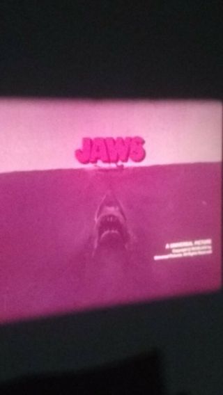 Jaws Television Tv Spot Horror Trailer 16mm Sound - - Spielberg 1975