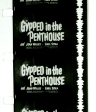 PAIR 16mm FILMS THE THREE STOOGES GYPPED IN THE PENTHOUSE & SELF - MAID MAIDS 3