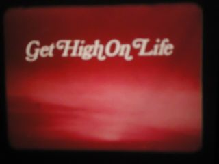 16mm Get High On Life 1972 Short Film 400 