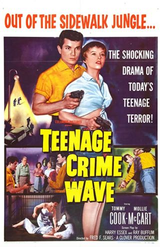 16mm Trailer " Teenage Crime Wave " (1955) Gorgeous B/w