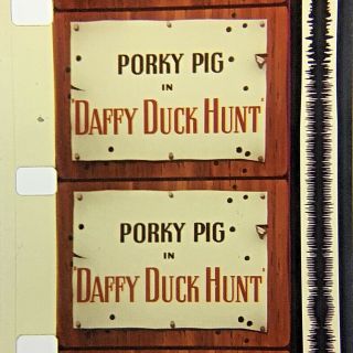 16mm Film Cartoon: Looney Tunes - " Daffy Duck Hunt "