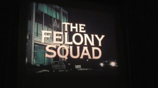 16mm The Felony Squad " Prologue To Murder " No - Fade Ib Tech - Bizarre Cop Mystery