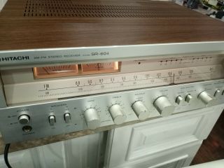 Hitachi Sr 604 Receiver Vintage Stereo - -