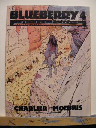 Charlier & Moebius Epic Tpb Lieutenant Blueberry 4 The Ghost Tribe 1989