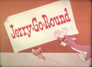 16mm Film Cartoon 1966 Tom & Jerry,  “jerry Go Round”
