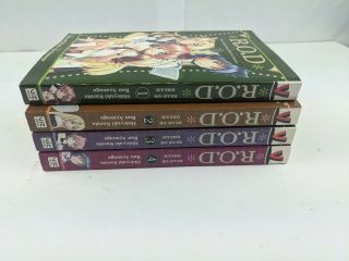 Read Or Dream Vol.  1 - 4 Complete Set (read Or Die Series) R.  O.  D Manga English